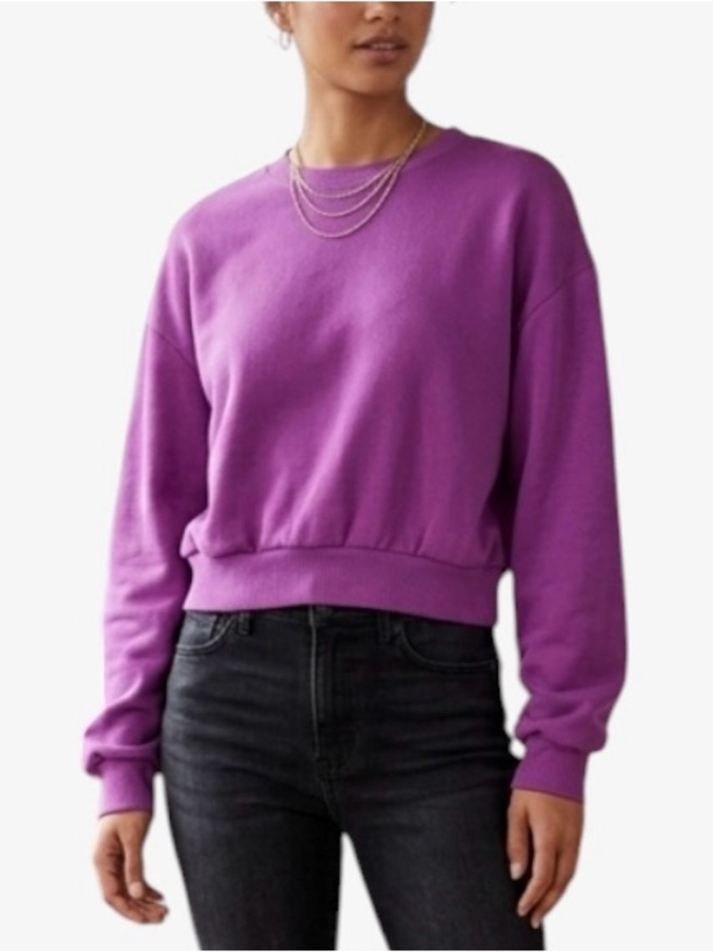 wild fable Crewneck Sweatshirt in Purple Women’s Size XL